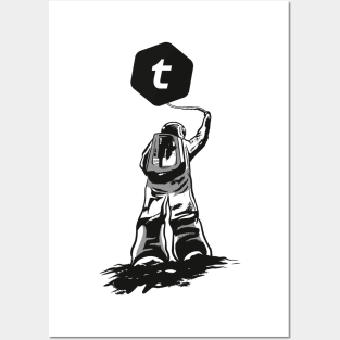 Telcoin crypto coin Crypto coin Crytopcurrency Posters and Art